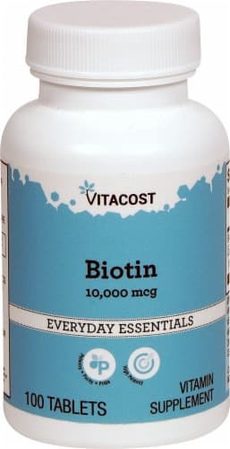 Vitacost Biotin Tablets 10000Mcg