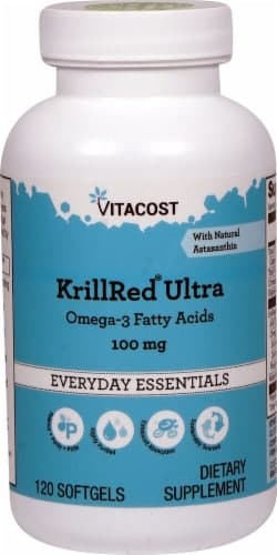 Vitacost Krillred Ultra Omega-3 Fatty Acids Softgels