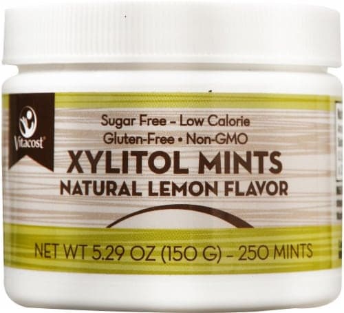 Vitacost Xylitol Lemon Mints