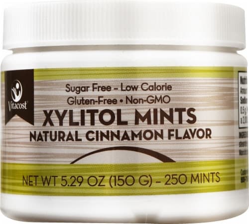 Vitacost Xylitol Cinnamon Mints
