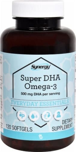 Vitacost Synergy Super Dha Omega-3 Dietary Supplement Softgels