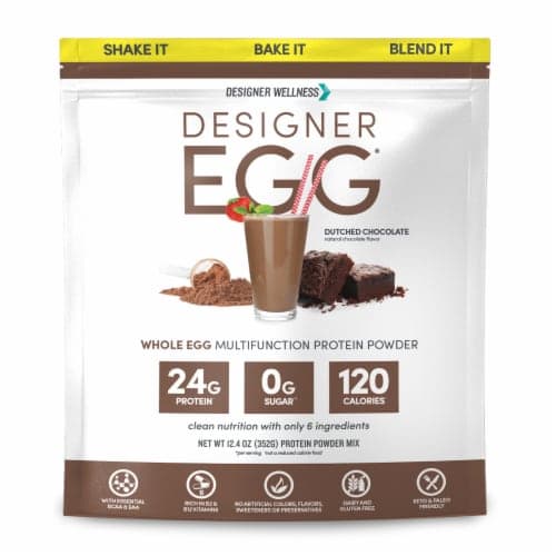 Designer Protein  Totally Egg   Dutch Chocolate