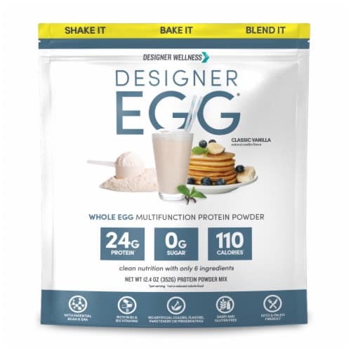 Designer Egg Classic Vanilla Protein Powder