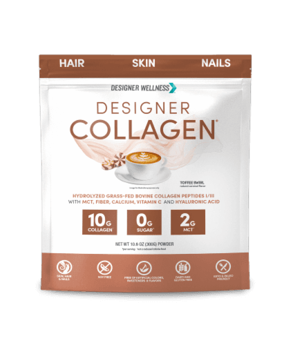 Designer Whey Designer Wellness Toffee Swirl Designer Collagen Protein Powder
