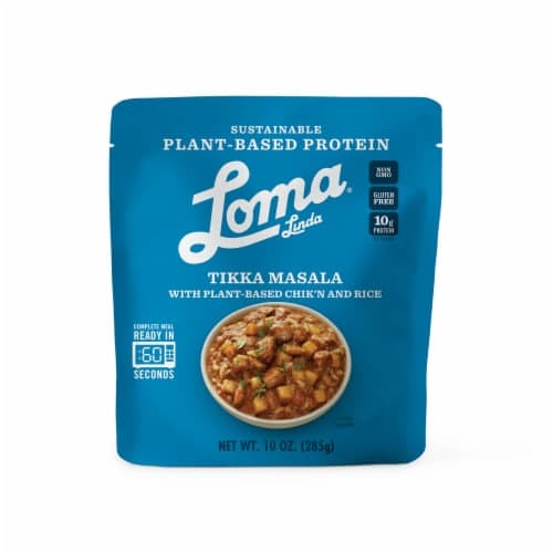 Loma Linda Blue Tikka Masala With Chick'N And Rice