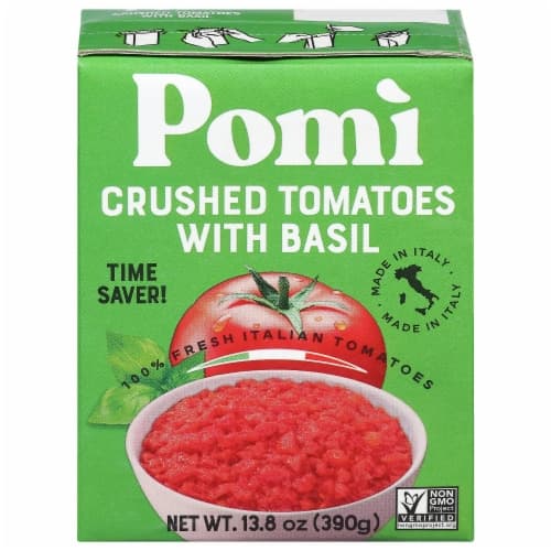 Pomi Tomatoes Crushed With Basil