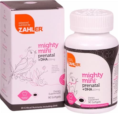 Zahler  Mighty Mini Prenatal Plus Dha