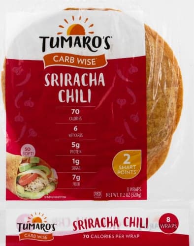 Sriracha Chili Carb Wise Wrap