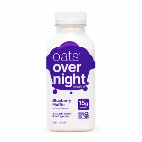 Oats Overnight Blueberry Muffin Shake