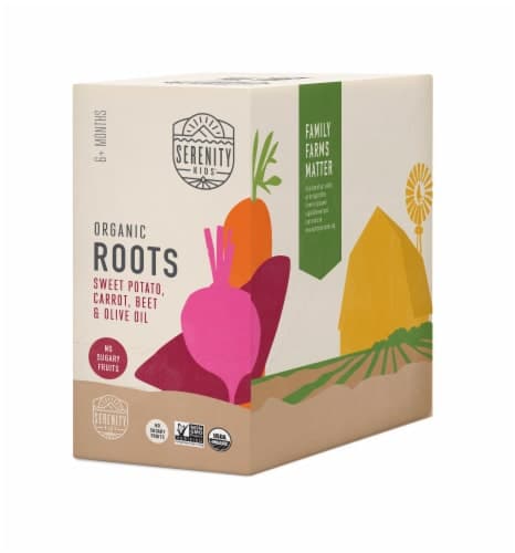 Serenity Kids Organic Roots Baby Food Pouches
