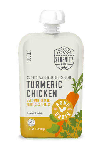 Serenity Kids Turmeric Chicken Pouch Baby Food