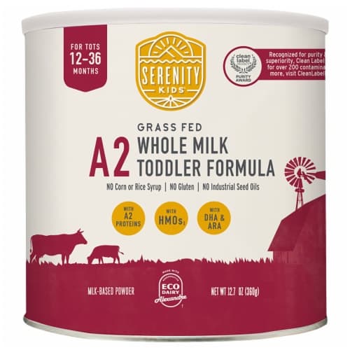 Serenity Kids Whole Milk Toddler Formula