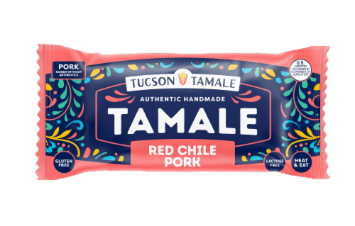 Tucson Tamale Red Chile Pork Tamale