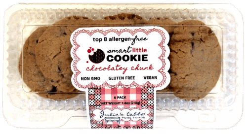 Julia'S Table Gluten Free Chocolatey Chunk Smart Little Cookie
