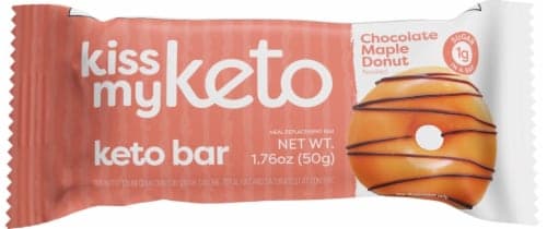 Kiss My Keto Chocolate Maple Donut Keto Bar