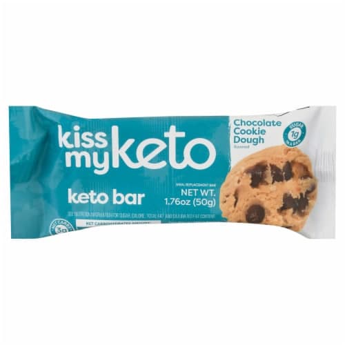 Kiss My Keto Chocolate Cookie Dough Keto Bar