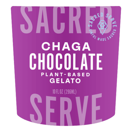 Sacred Serve Chaga Chocolate Gelato