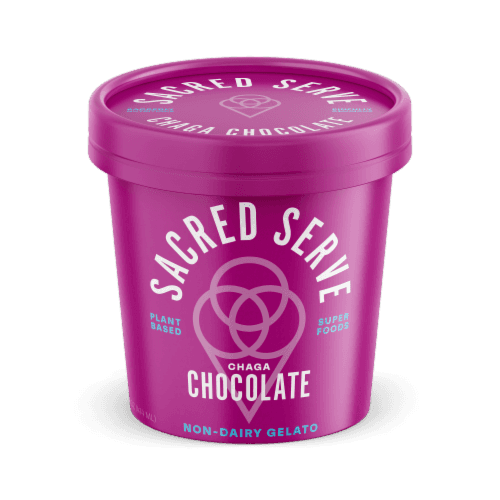 Sacred Serve Chaga Chocolate Non-Dairy Gelato