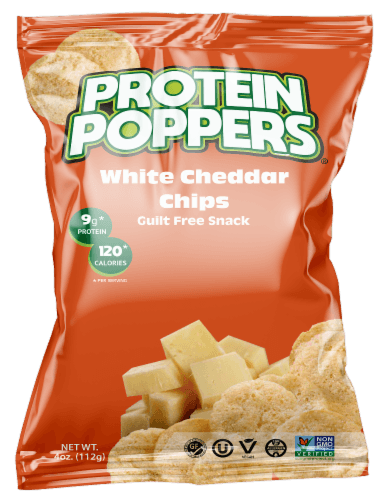 Protein Poppers White Cheddar Chips