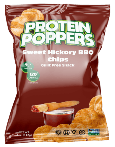 Protein Poppers Sweet Hickory Bbq Chips