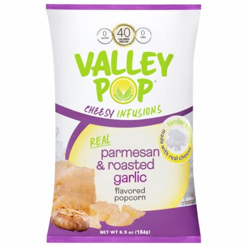 Valley Pop Roasted Garlic & Parmesan Popcorn