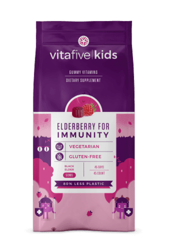 Vitafive Kid'S Elderberry For Immunity Gummy Vitamins