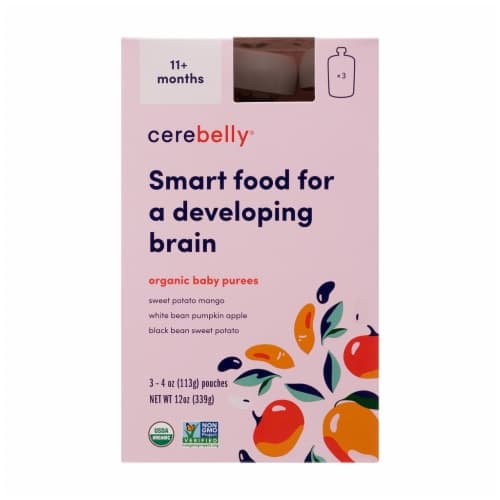 Cerebelly 11+ Months Baby Food Pouch Vareity