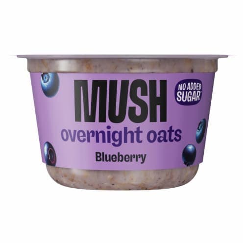 Is it MSG Free? Mush Blueberry Overnight Oats