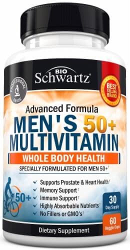 Bioschwartz Men'S 50 Plus Multivitamin Capsules