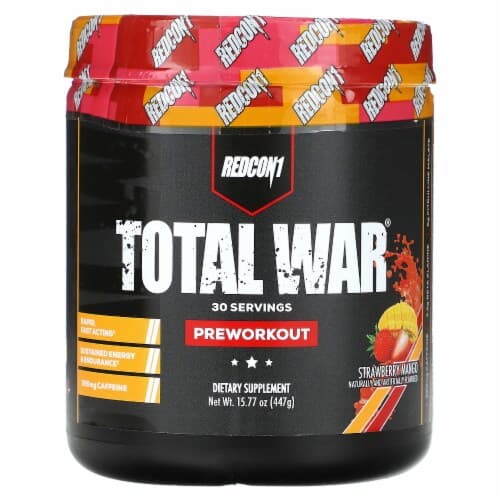 Redcon War Strawberry Mango Preworkout Dietary Supplement