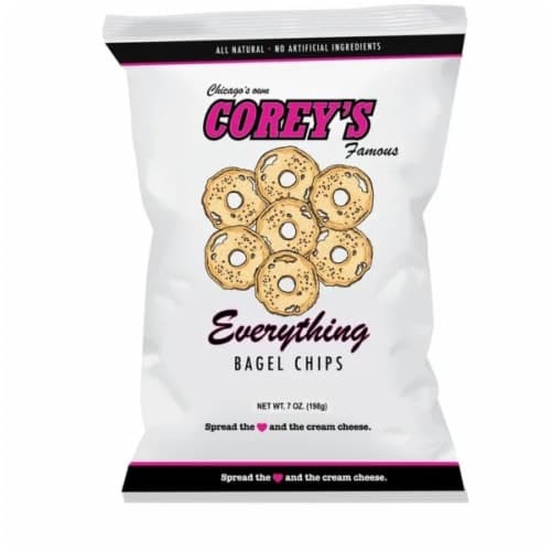 Corey'S Bagels Everything Bagel Chips