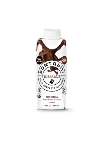Don'T Quit! Original Chocolate Daily Nutrition Shake