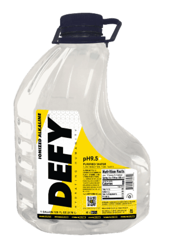 Defy Ionized Alkaline Purified Water