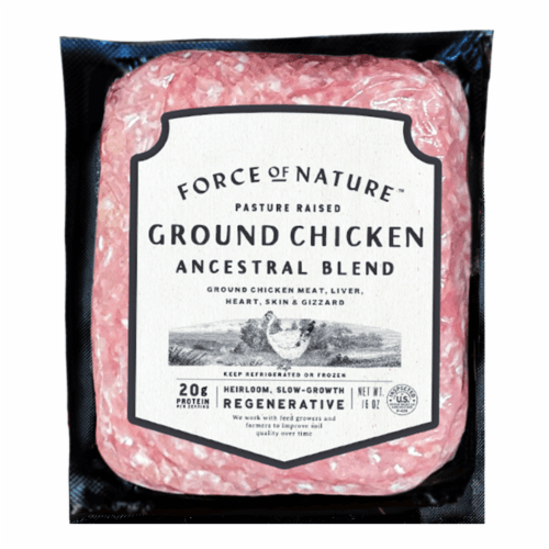 Force Of Nature Ancestral Blend Ground Chicken
