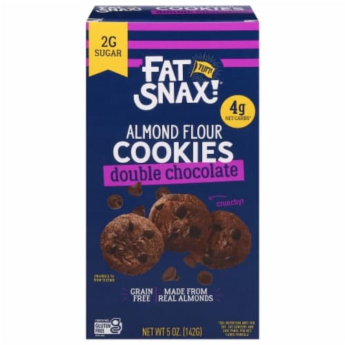 Fat Snax Double Chocolate Grain Free Cookies