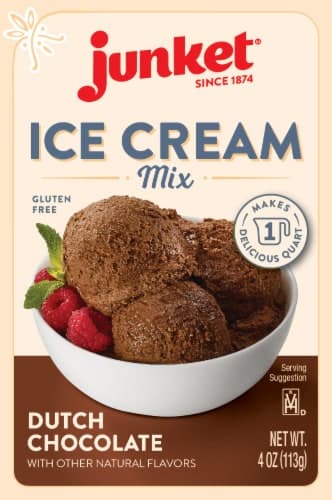 Junket Dutch Chocolate Ice Cream Mix