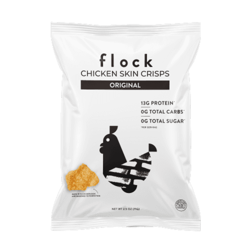 Flock Original Chicken Skin Crisps