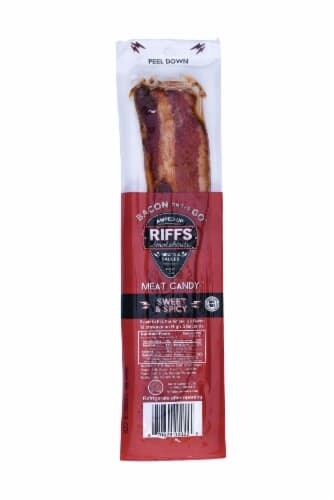 Riffs Smokehouse Bacon On The Go Sweet & Spicy Meat Candy
