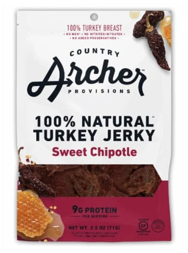 Country Archer Sweet Chipotle Turkey Jerky
