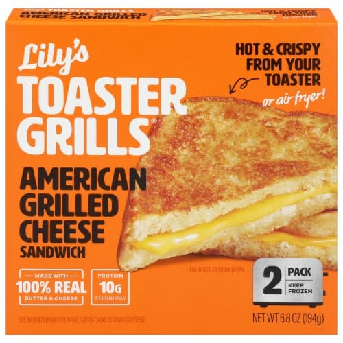 Lilys Toaster Grills Sandwich Grilled American Cheese