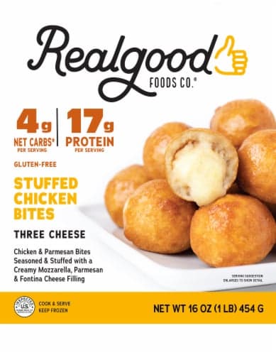 Realgood Three Cheese Stuffed Chicken Bites