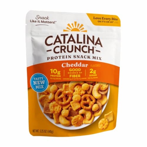 Catalina Crunch Keto Friendly Cheddar Crunch Mix Snack Mix