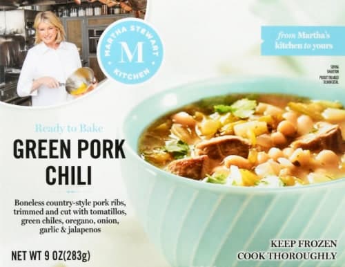 Martha Stewart Kitchen Green Pork Chili  Meal