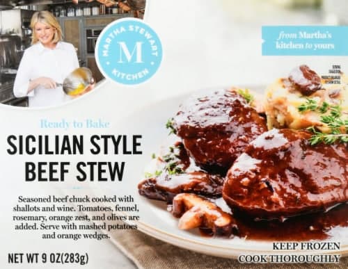 Martha Stewart Kitchen Sicilian Style Beef Stew  Meal