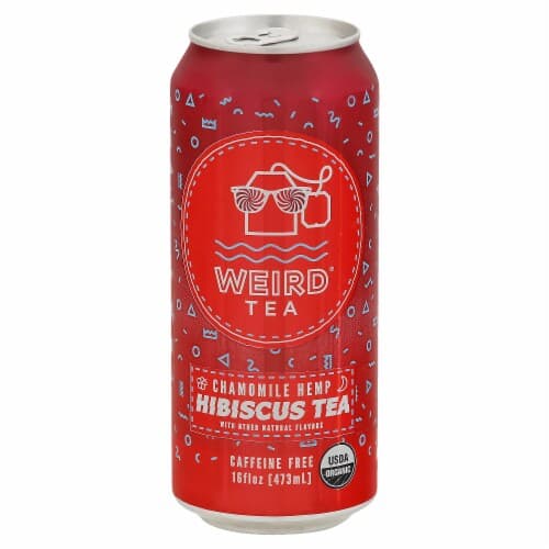 Weird Tea Chamomile Hemp Hibiscus Tea