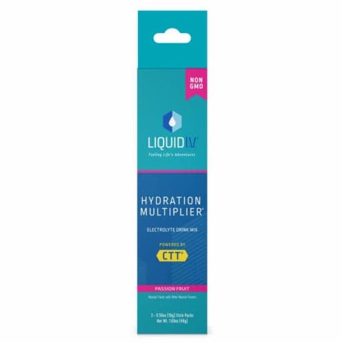 Liquid I.V. Hydration Multiplier Passion Fruit Electrolyte Drink Mix