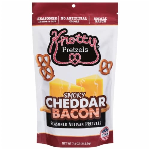 Knotty Pretzels Bacon Cheddar