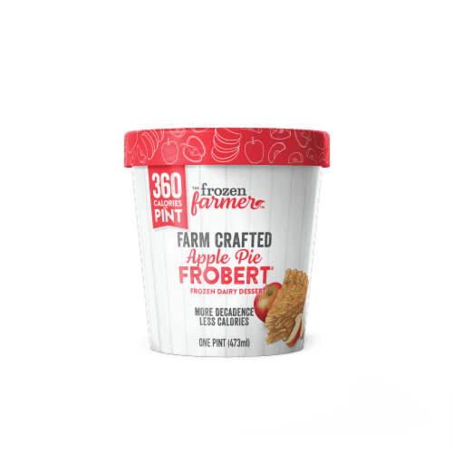 The  Farmer Apple Pie Frobert  Dairy Dessert