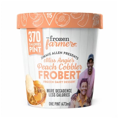 The  Farmer Jimmie Allen'S Peach Cobbler Sorbet