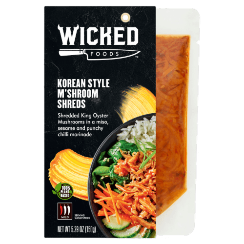 Wicked Foods Korean Style M'Shroom Shreds